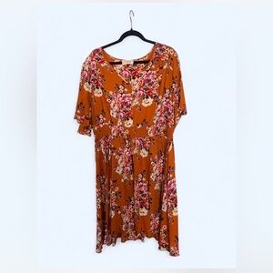 Floral Baby Doll Dress